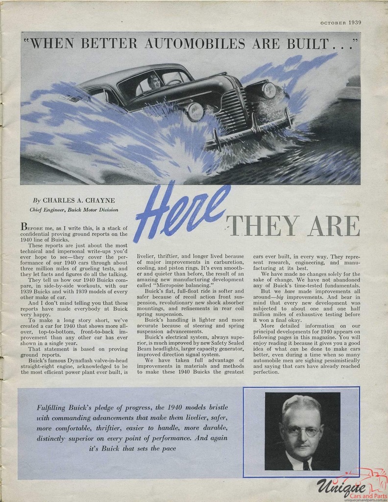 1940 Buick Editorial Brochure Page 4